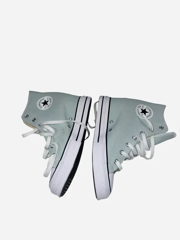 NEW Converse Chuck Taylor All Star Womens Sneaker in Wedge Mint 9.5 - Image 8