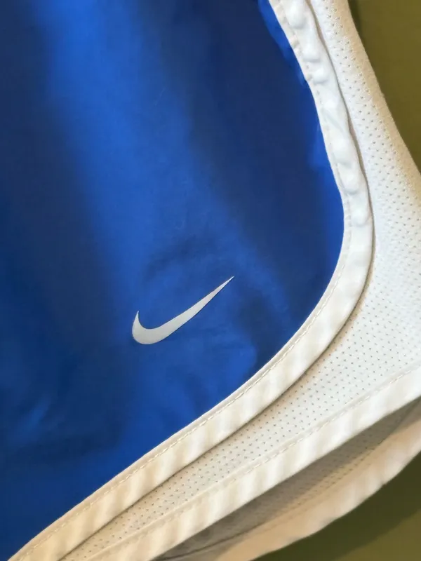 Nike Blue Dri-Fit Athletic Shorts  - Image 4