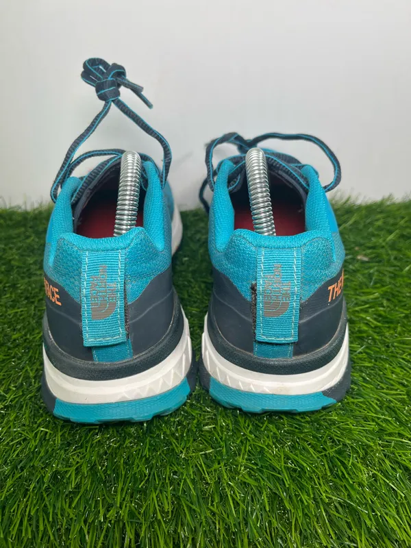 The North Face Trail Running Shoes Women’s Size 9 Blue Orange FastFoam XtraFoam - Image 4