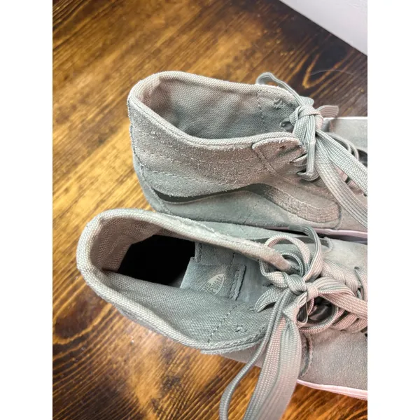 Vans Green Platform Sneakers Women Size‎ 6.5 - Image 6