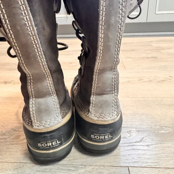 Sorel Joan of Arctic Winter Snow Boots Faux Fur Lined Waterproof Lace‎ Up Sz 5.5 - Image 8