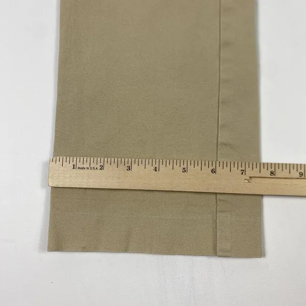 Lauren Ralph Lauren Pants Womens 10 Khaki Beige Stretch Twill Straight Leg Jeans - Image 4