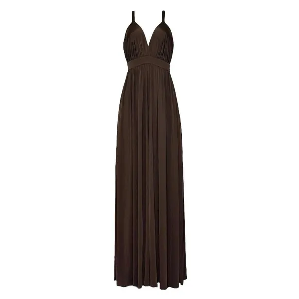 MICHAEL COSTELLO x REVOLVE Emmeline Maxi Dress, Brown, Small - Image 5