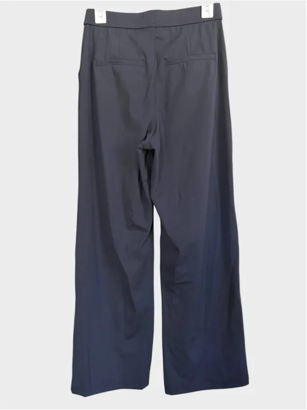 Size S (Tall) Halara Flex High Waisted Plicated Side Pocket Straight Leg Pants - Image 4