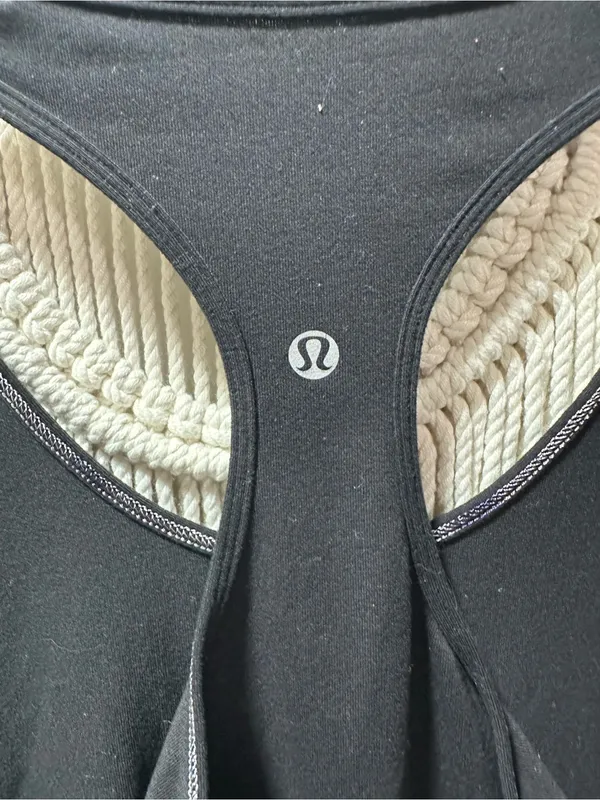 lululemon athletica Black Racerback Tank Top - Image 3