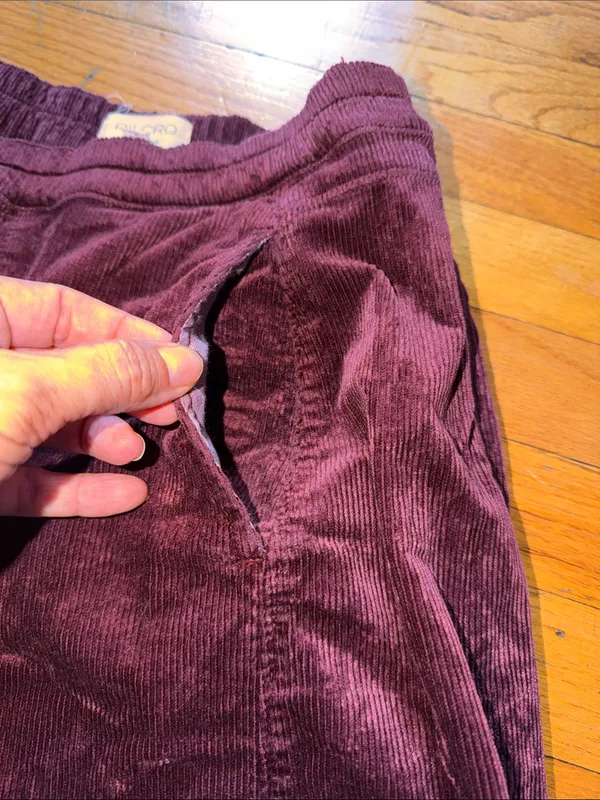 Pilcro Anthropologie Wide-Leg Corduroy Pants in Rust - Image 13