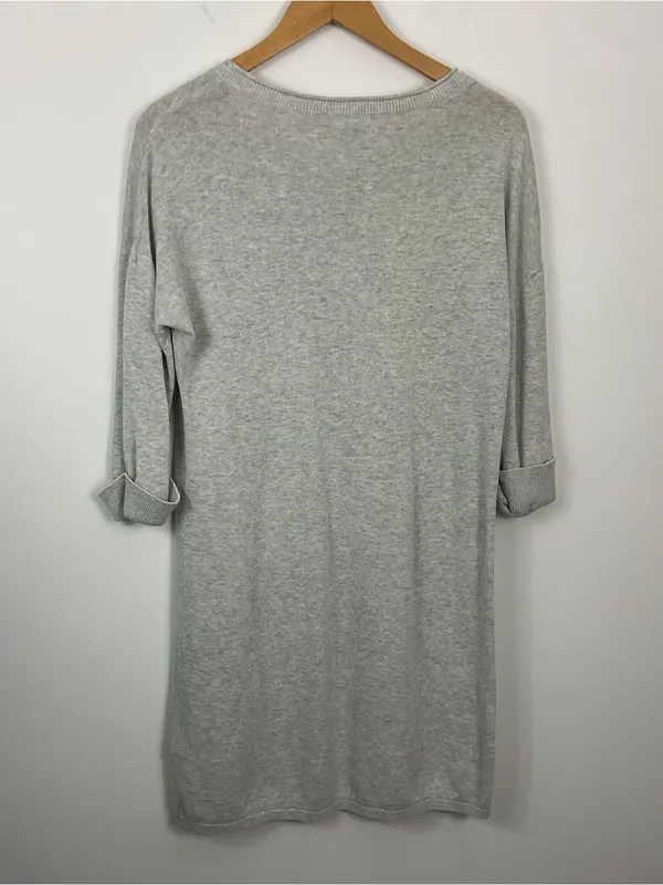 Garnet Hill Linen Organic Cotton Knit Shift Sweater Dress Womens Size XS - Image 4