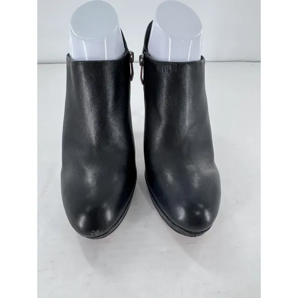 Vince Camuto Womens Leather Low Platform Elvin Ankle Boots Black Size 8 M - Image 2