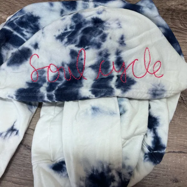 Soul‎ Cycle x Sundry Zip Up Hoodie size large - Image 3