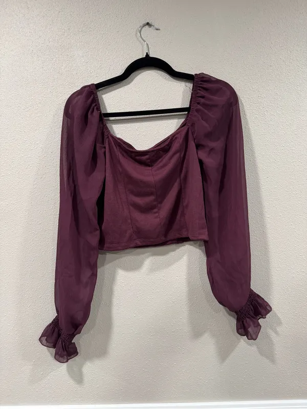 NWT Coco Jameson Blouse Size M - Image 5