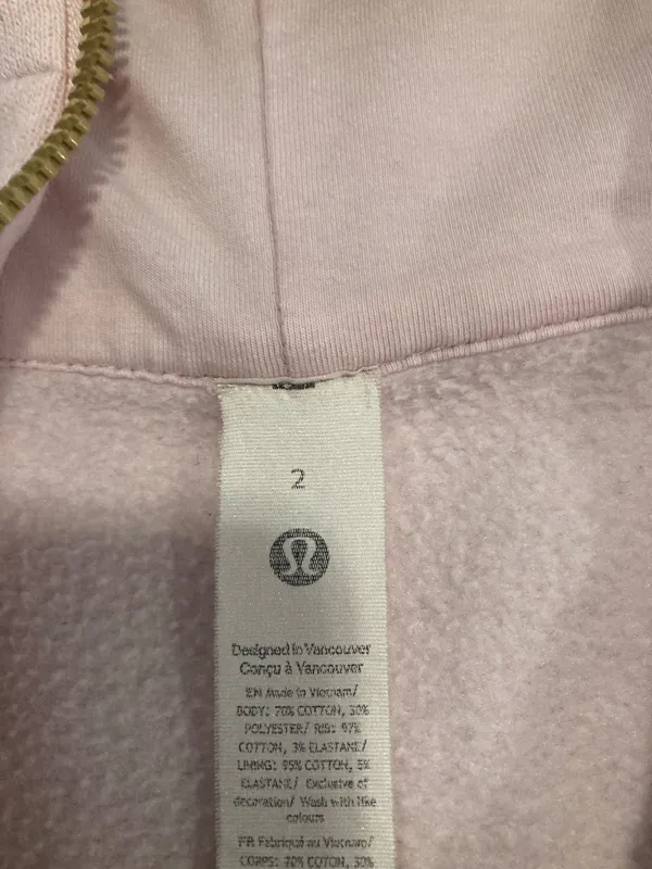 Lululemon Scuba Full Zip Cropped Jacket  - Image 5
