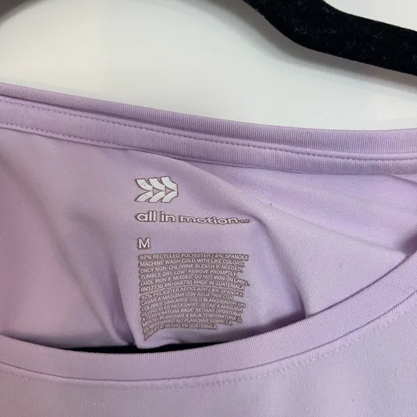 All in Motion - Light Purple Women's Top - Image 3