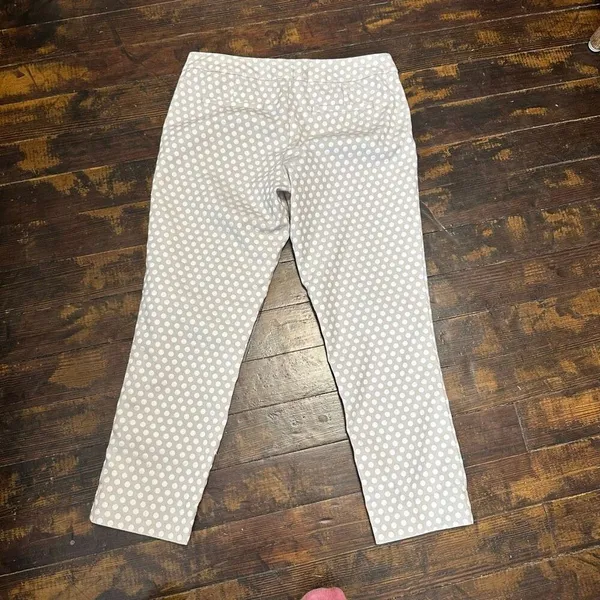 Banana Republic cream tan Hampton size 6 business casual slacks - Image 3