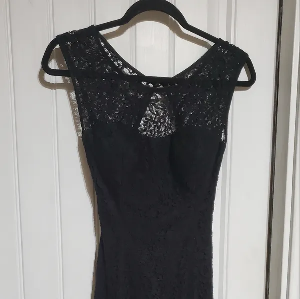 Betsy & Adam Evening Gown Size 4 - Image 4