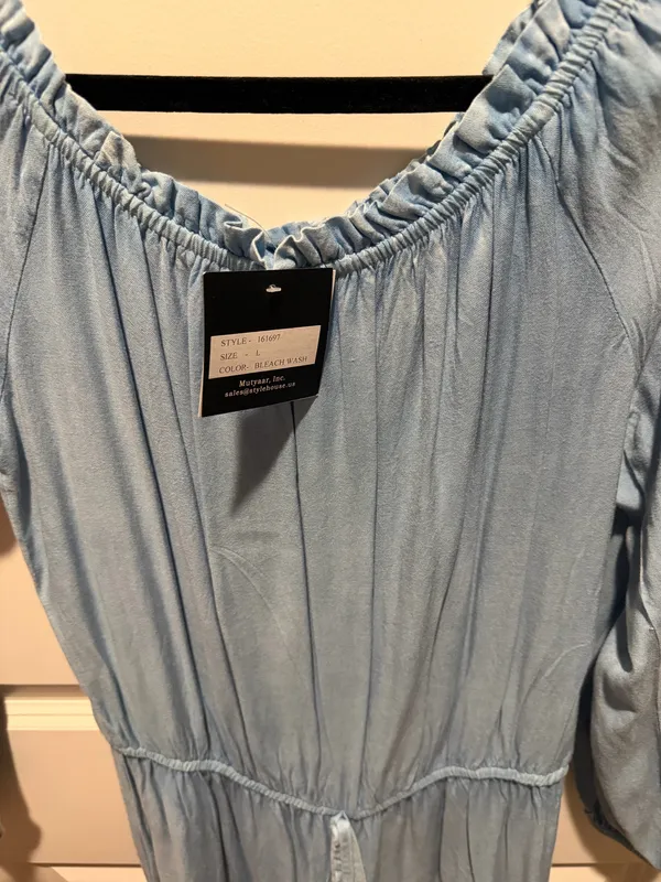 Romper Blue Size L - Image 2