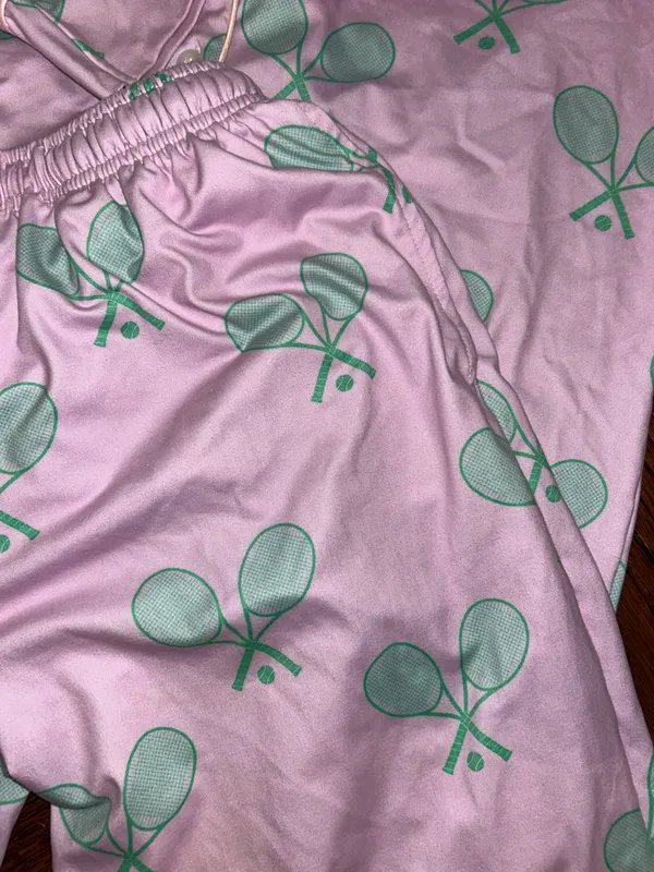 pickle ball pajama set Pink - Image 7