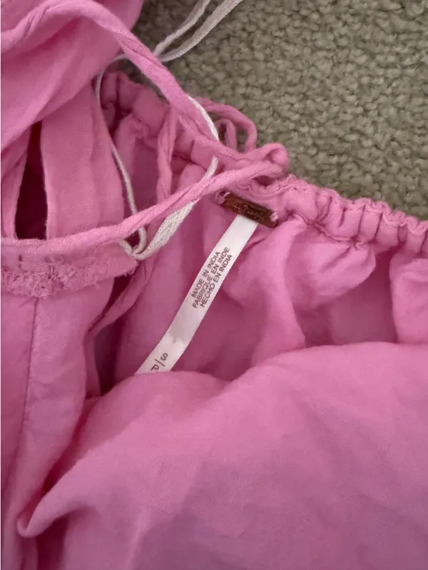 Free People pink Dress small - Image 2