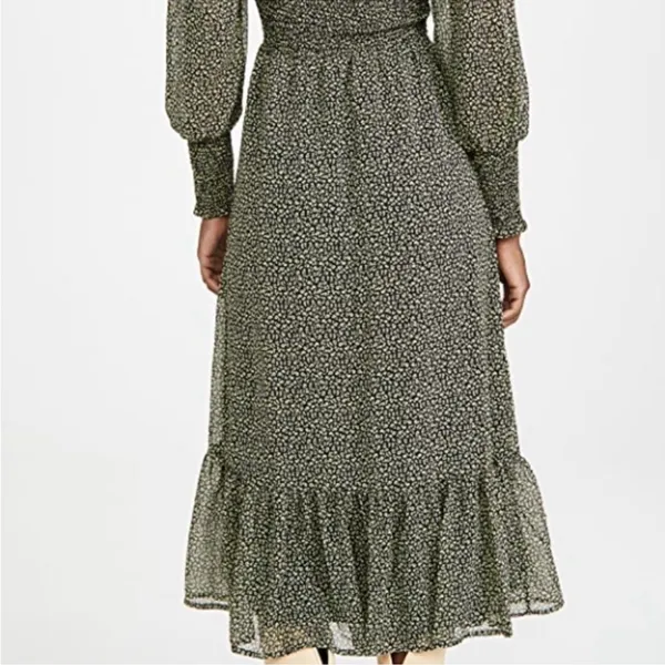 cupcakes and cashmere Demi Floral Smocked Dress M - Image 16