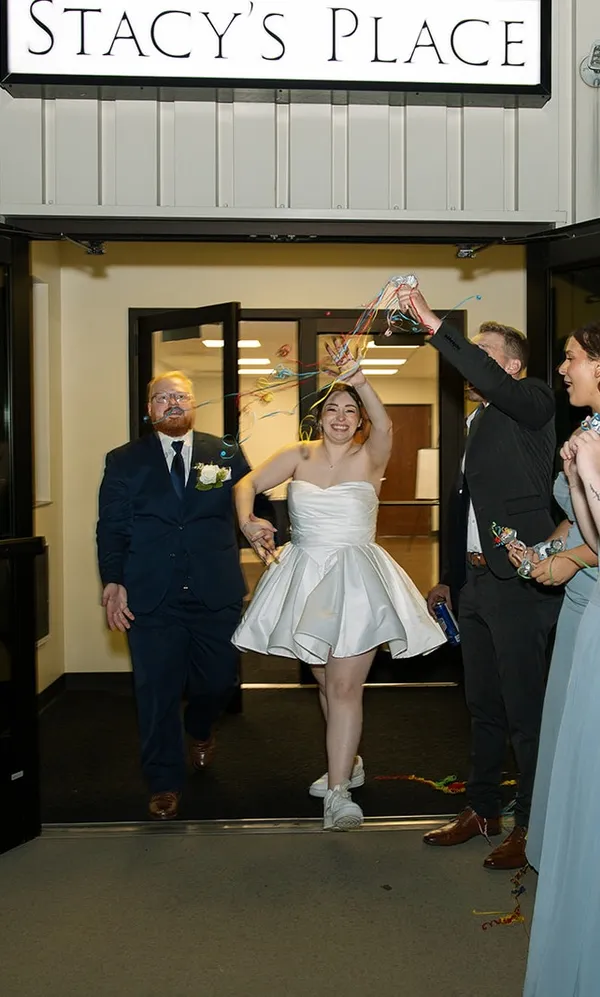 Azazie Bridal Dress - Image 2