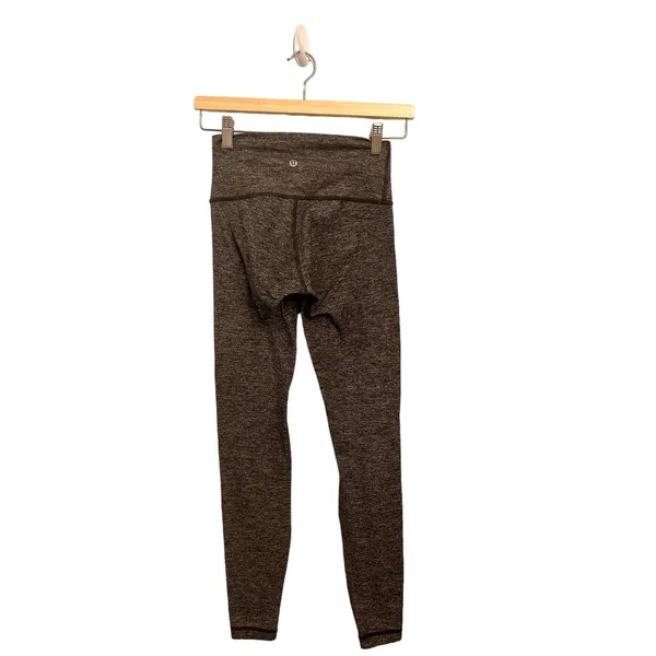 Lululemon Wunder Under Hi-Rise Tight *28" Heathered Black #4 - Image 10