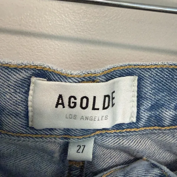 Agolde Parker Vintage Cut Off Jean Short In Swapmeet Size 27 - Image 4
