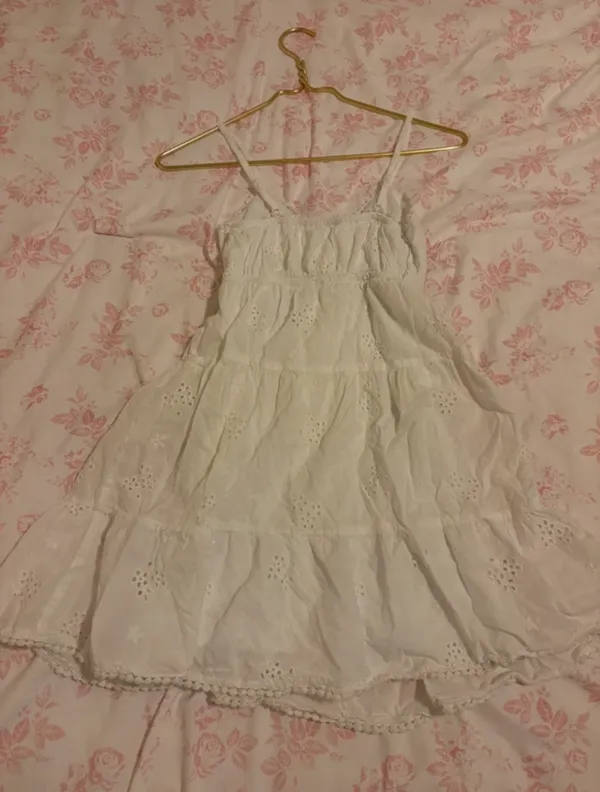 Sim & Sam White babydoll spring dress - Image 5