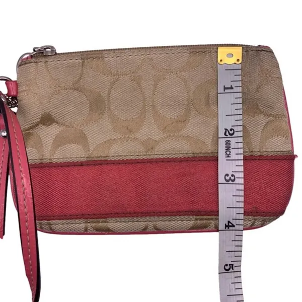 COACH Canvas Wristlet - Image 8