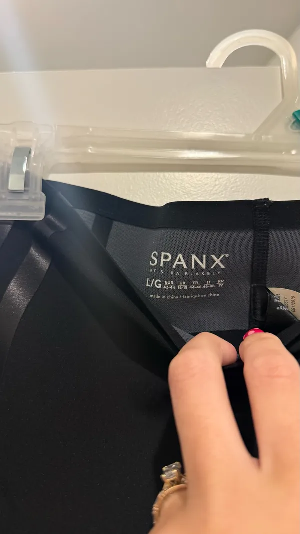 Spanx Glossy Side Stripe Leggings - Image 3