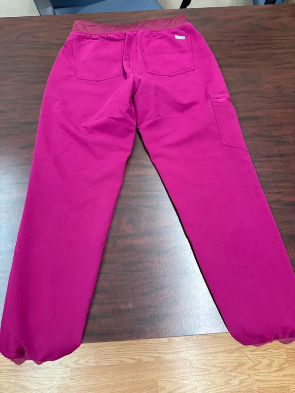 Figs Magenta Colored Zamora Jogger Scrub Pants Size X-Small - Image 2