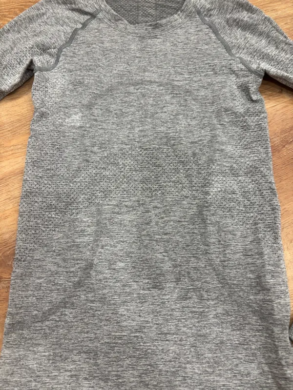 Grey Lululemon Swiftly Tech Long Sleeve - Image 2