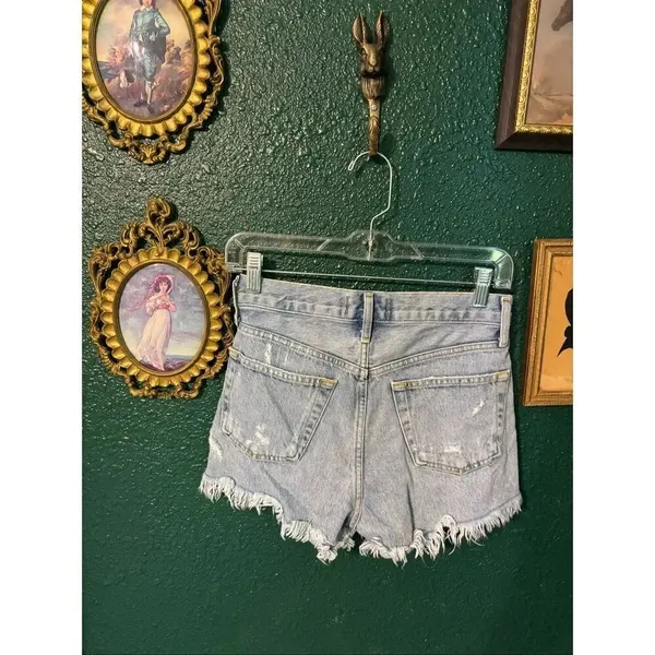 AGOLDE Parker High Rise Shorts Sz 23 - Image 2