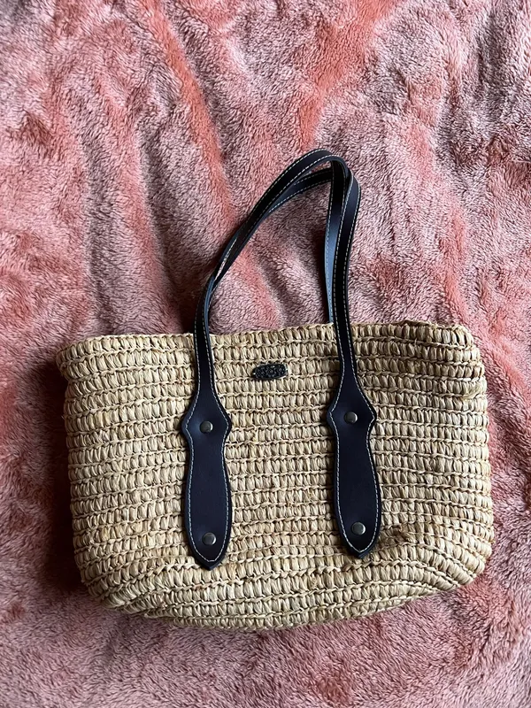 Woven Purse Tan - Image 2
