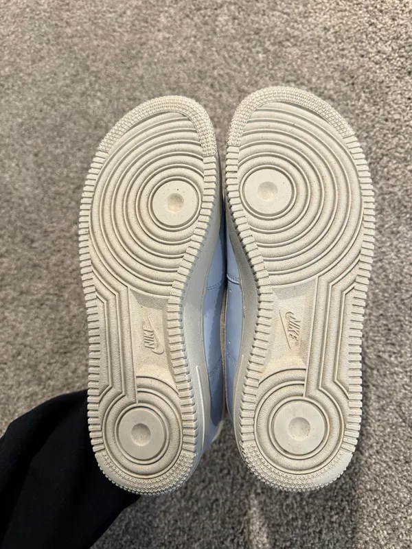 Women’s Nike Air Force 1 baby blue - Image 4