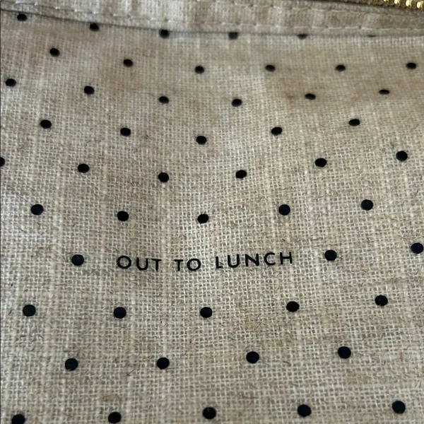 Kate Spade Polka Dot Tan Pouch - Image 2
