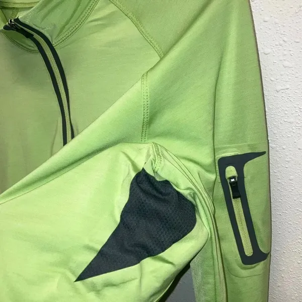 Rei Womens Medium Polyester Blend High Visibility Green Active Top #734 - Image 8