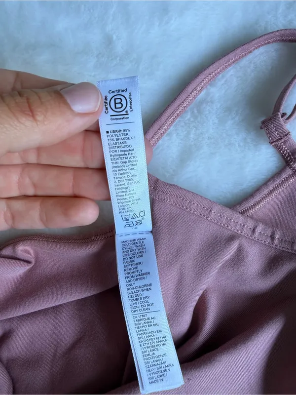 Athleta Powervita Twist Cami Pink Size Small - Image 4