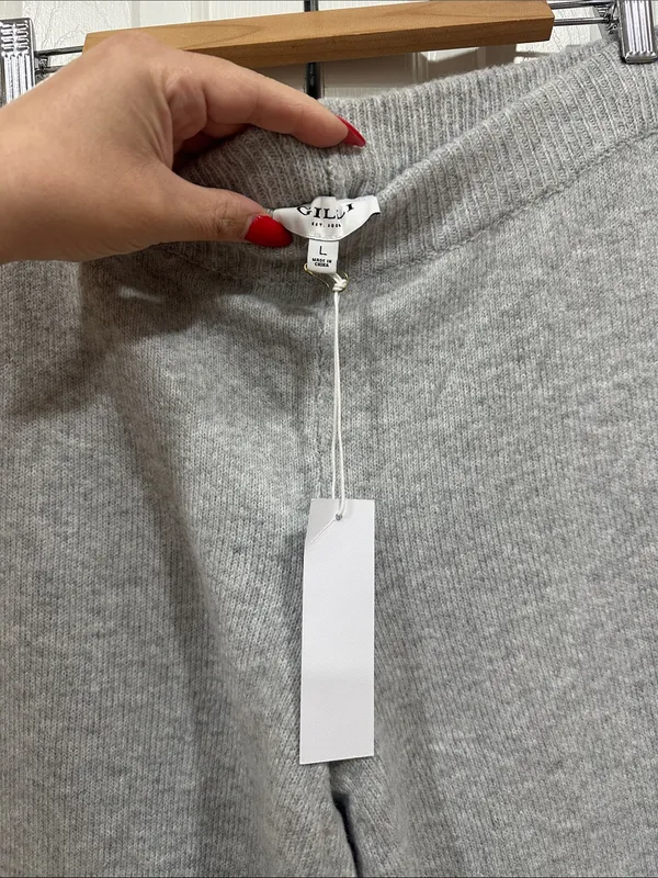 Gray Knit Wide - Image 3