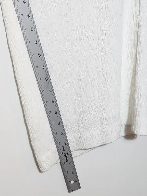 Trina Turk White Wide Leg Pants Size 10 NWT - Image 8