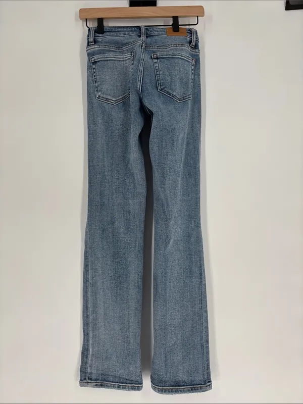 Bke Andi slim fit mid rise cropped straight jeans 23 x 28 - Image 3