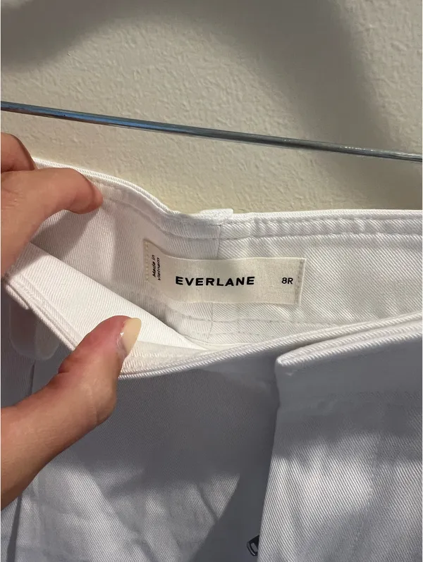 Everlane white pants - Image 3