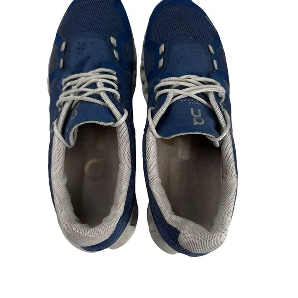 ON‎ Women's Cloud 5 Running Shoe Denim/White Blue Size 8.5 - Image 9