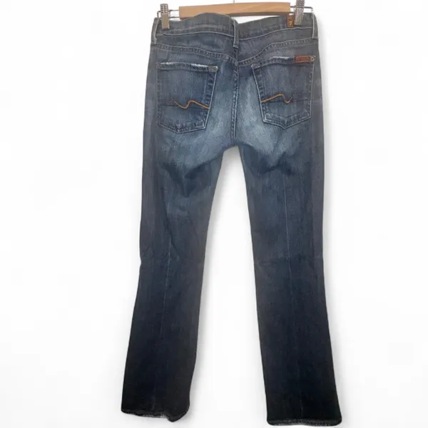 Seven For All Mankind Bootcut Jeans Size 27 Stretch Classic Denim Y2K premium - Image 5