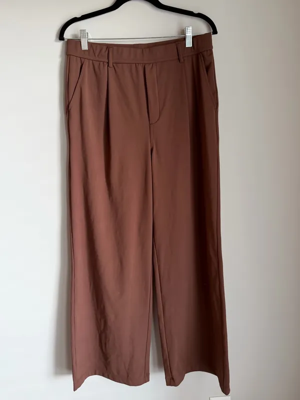 Halara Flex™ DayStretch High Waisted Pocket Straight Leg Work Pants Size Large - Image 2
