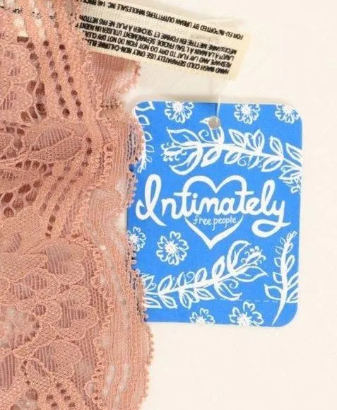 Free People NWT X Revolve Teagan Bralette in Strawberry Nude - Image 2