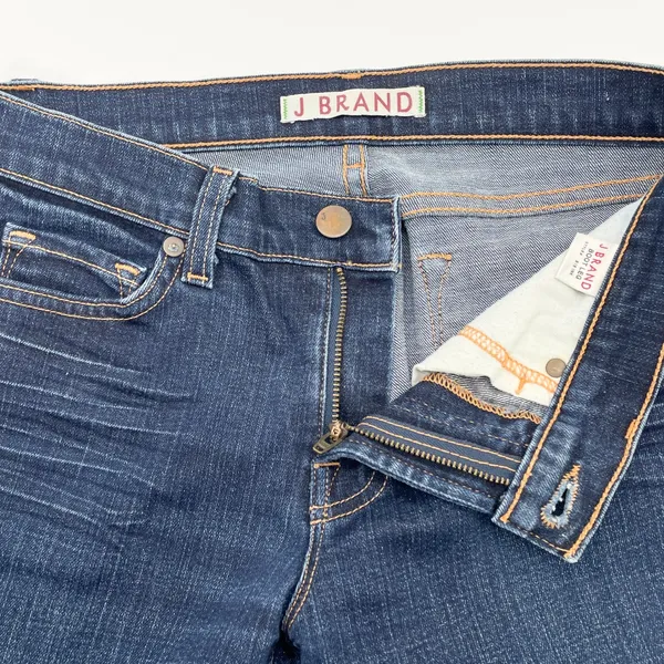 J Brand Low Rise Bootcut‎ Jeans Womens 26 Indie Western Stretch Urban Clean Girl - Image 7