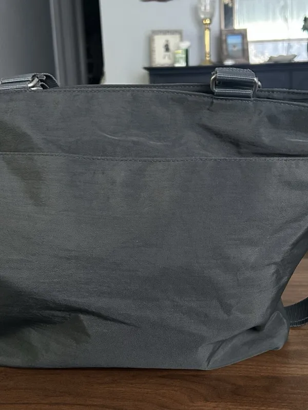Baggallini Essential Tote Bag Grey NWOT - Long Strap Option - Image 5