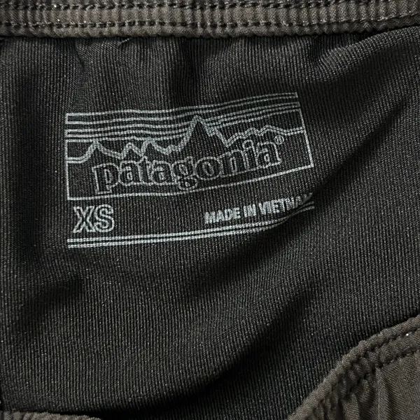 Patagonia Fleetwith Skort Size Extra Small XS Black Hiking Athletic Wrap Skirt - Image 6