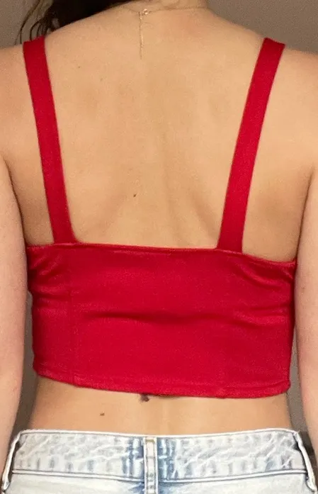 Forever 21 Lace-Up Top - Image 3