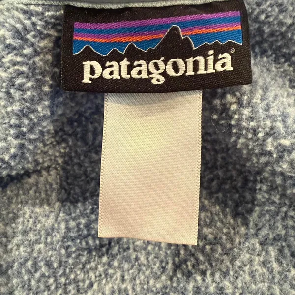 Patagonia Better Sweater Fleece Jacket Heathered Blue Full Zip Womens XS - Image 6