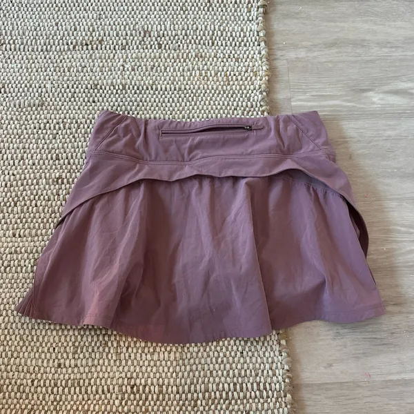 Lululemon Play Off The Pleats Skirt *13" Size 4 - Figue - Image 4